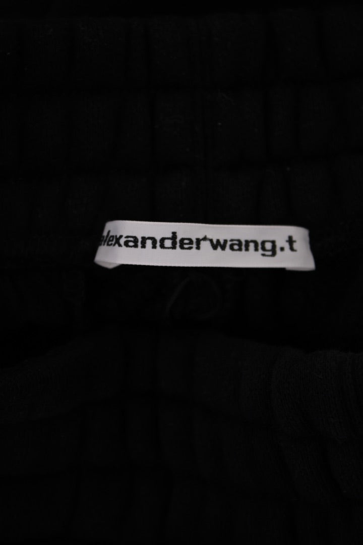 T By Alexander Wang Logo Joggers Black XS