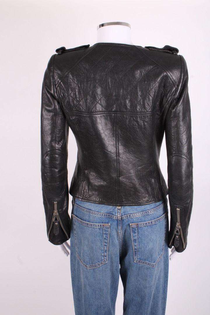 Isabel Marant Leather Jacket Black S