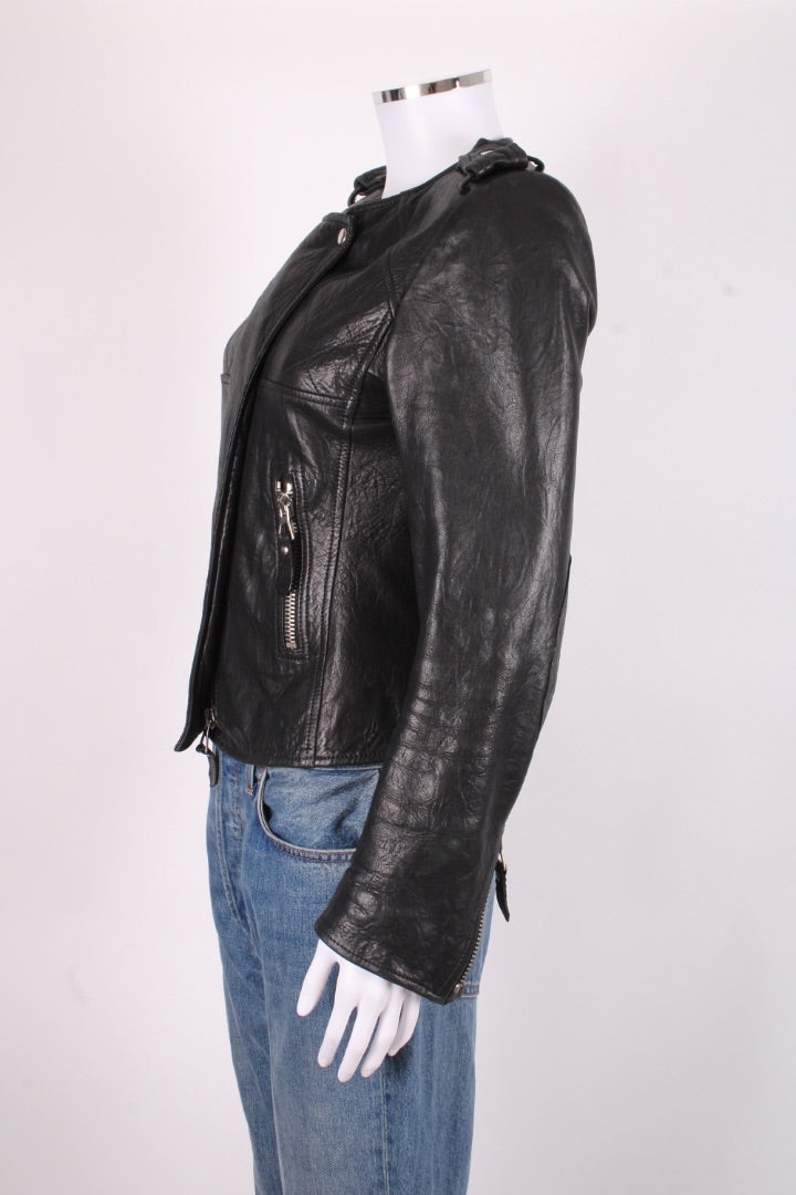 Isabel Marant Leather Jacket Black S