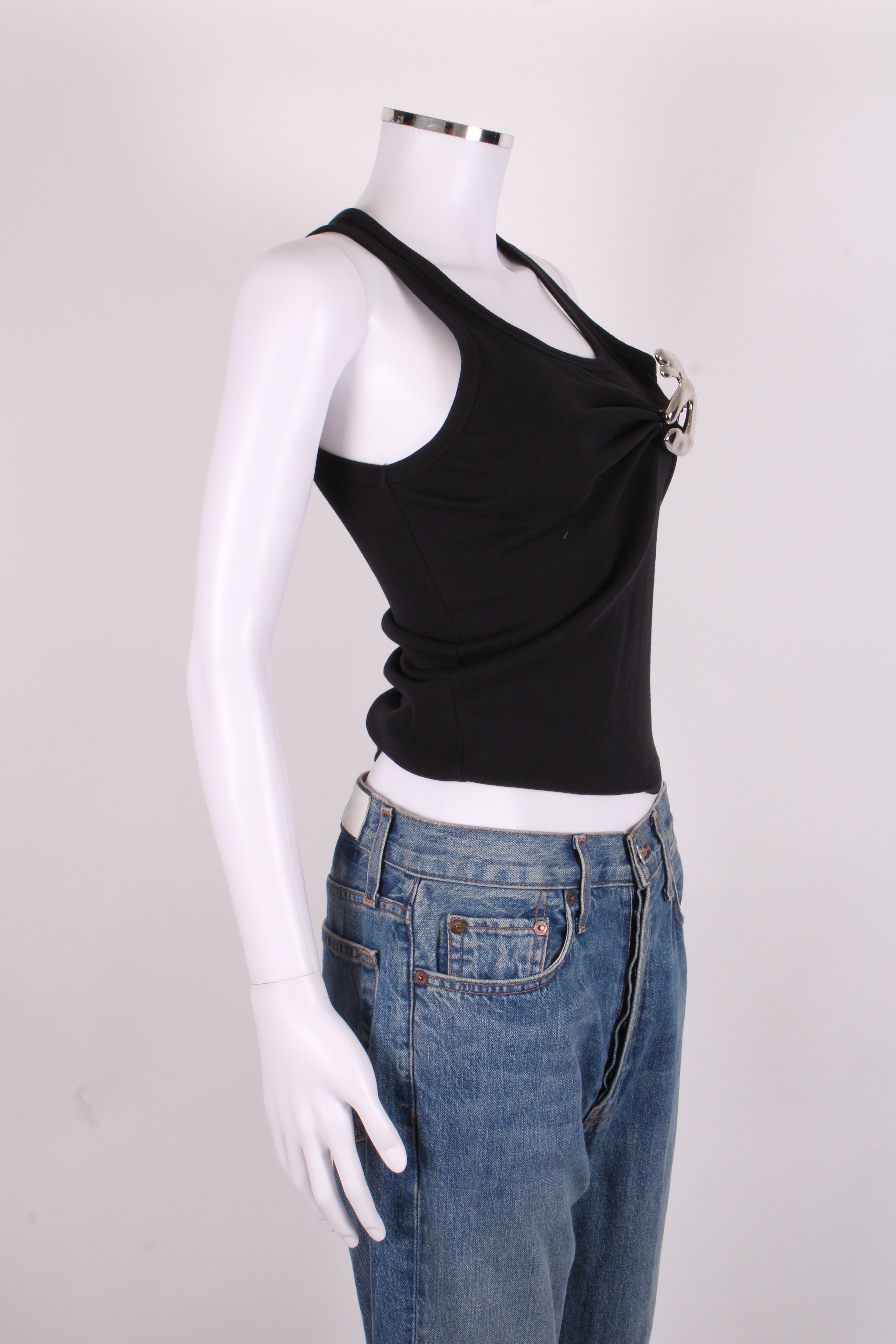 Coperni Emoji Brooch Vest Black S