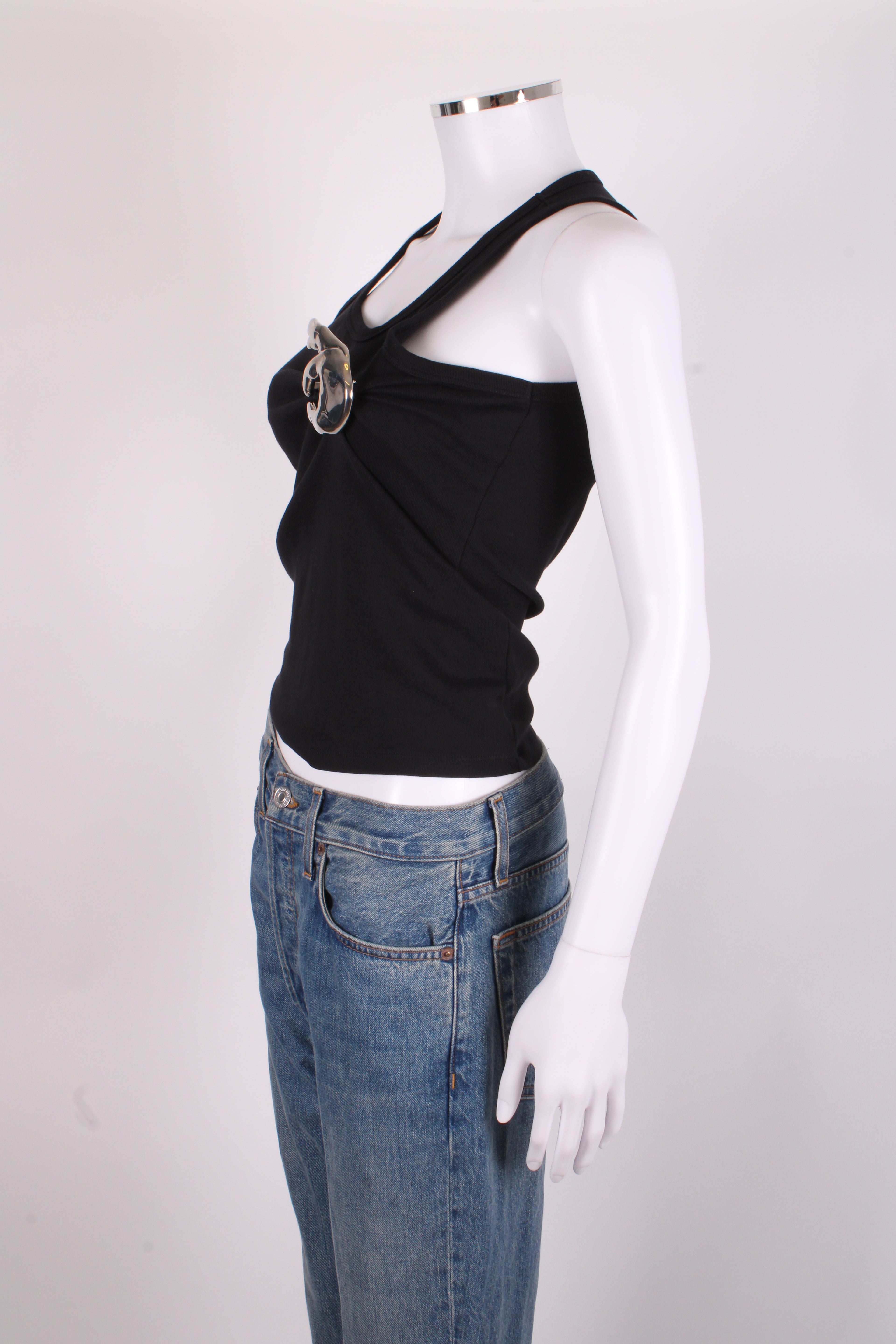 Coperni Emoji Brooch Vest Black S