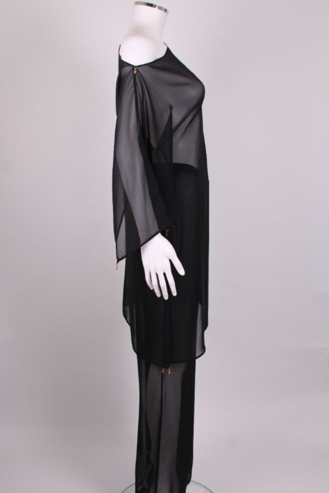 Dolce & Gabbana Sheer Beach Trousers Black S