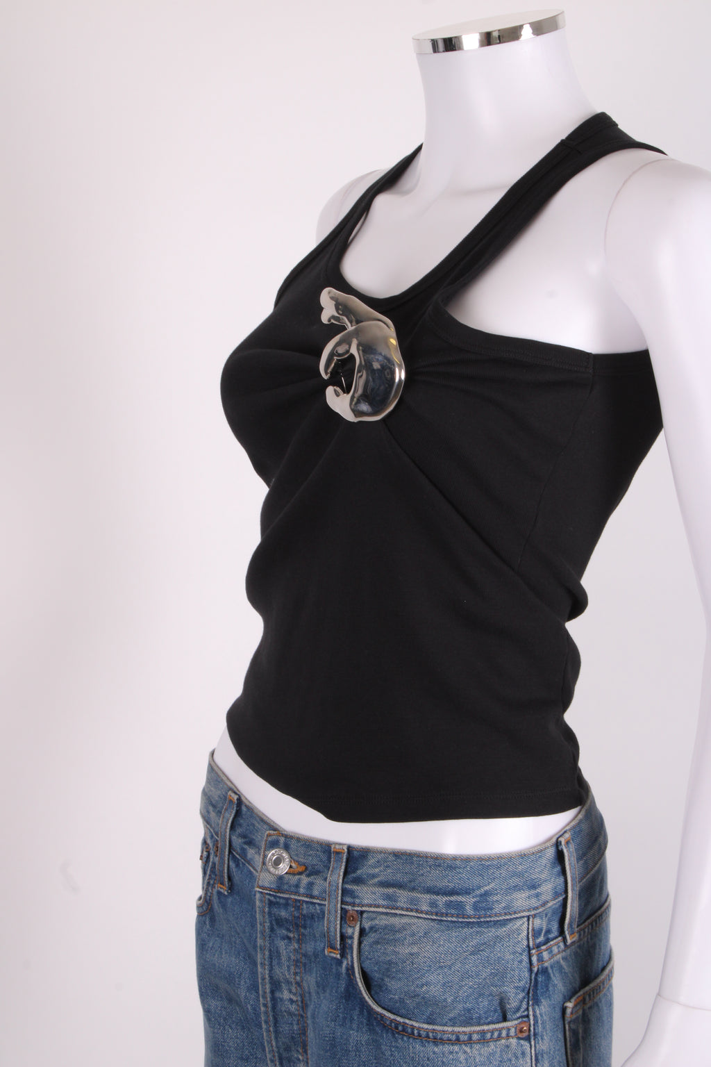 Coperni Emoji Brooch Vest Black S