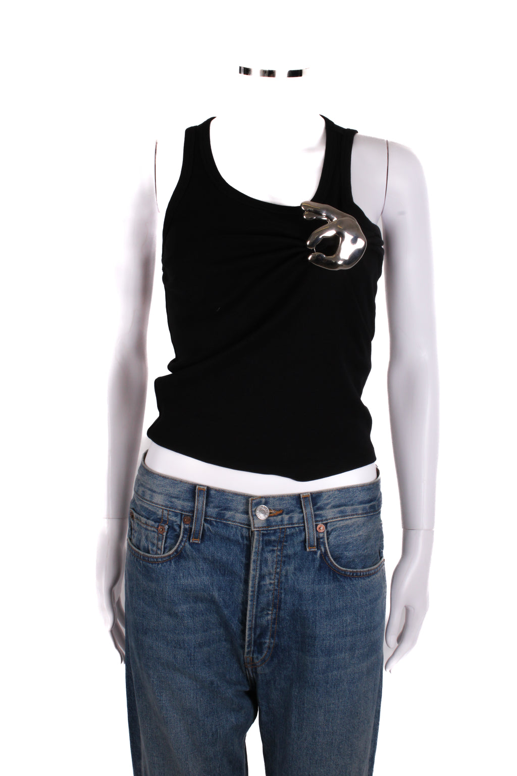 Coperni Emoji Brooch Vest Black S