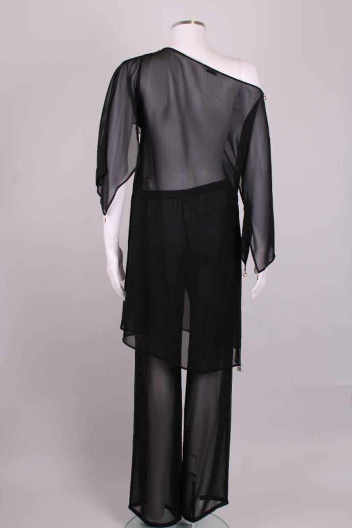 Dolce & Gabbana Sheer Beach Trousers Black S