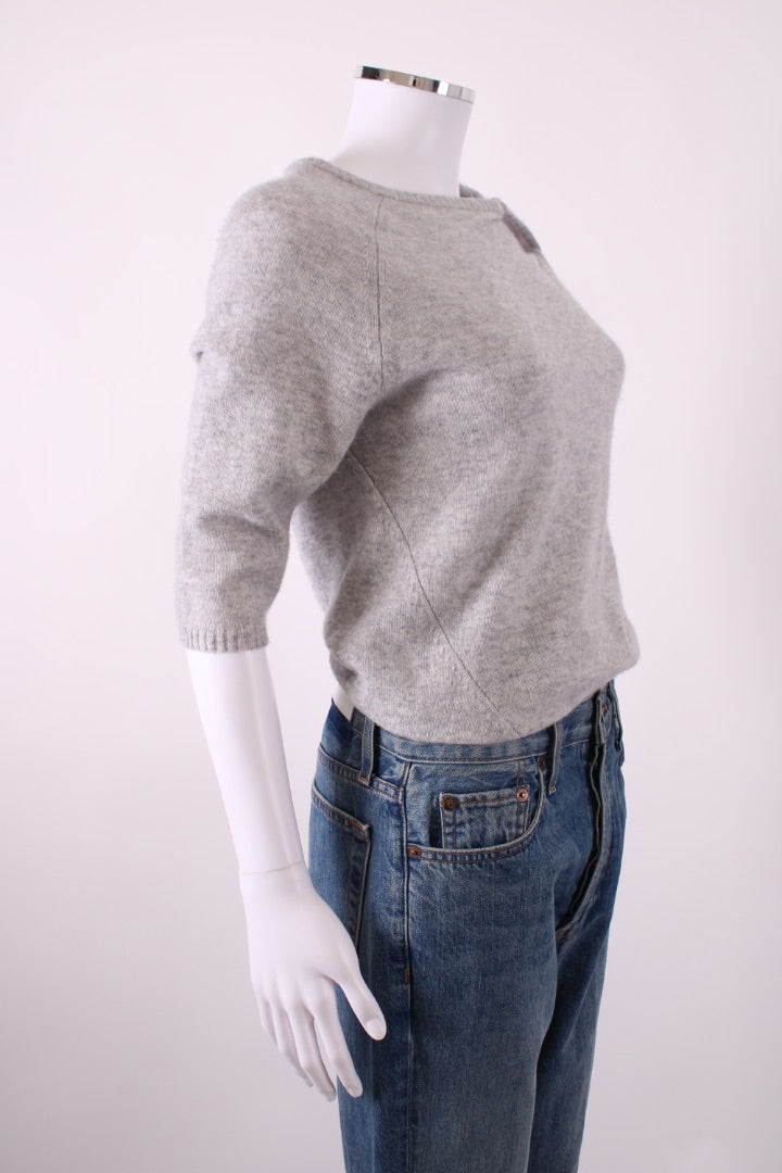 Christopher Esber S/S Cut Out Jumper Grey S