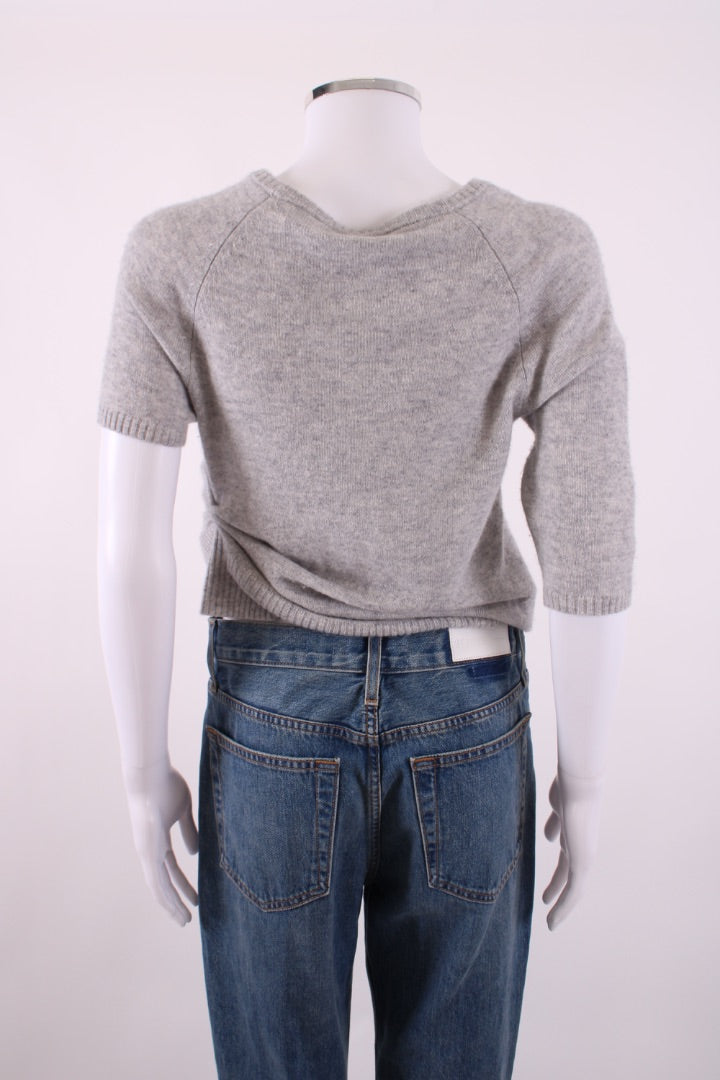 Christopher Esber S/S Cut Out Jumper Grey S
