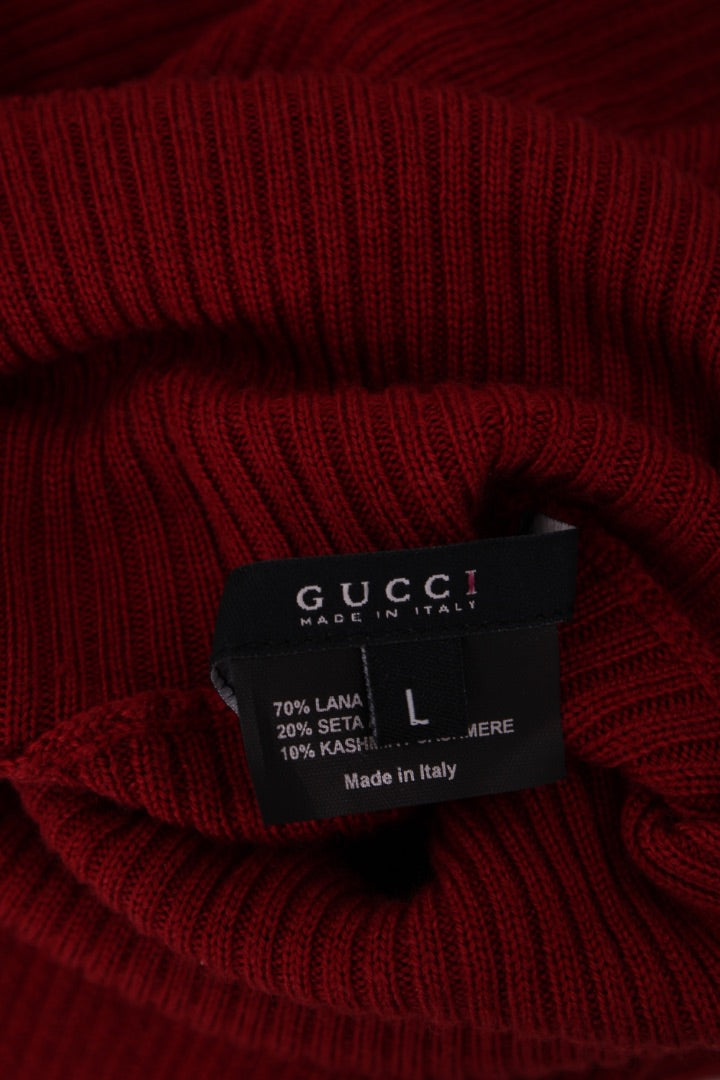 Gucci Jumper Burgundy L