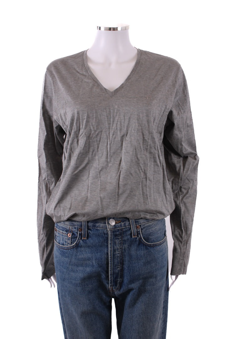 Gucci Long sleeve T shirt Grey L
