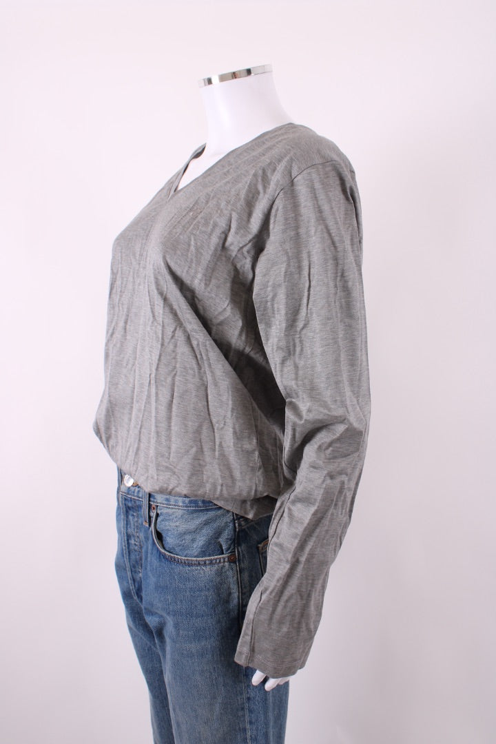 Gucci Long sleeve T shirt Grey L