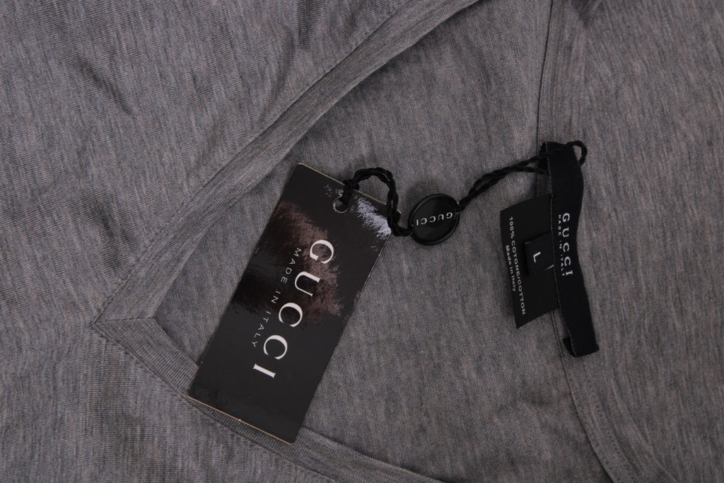 Gucci Long sleeve T shirt Grey L