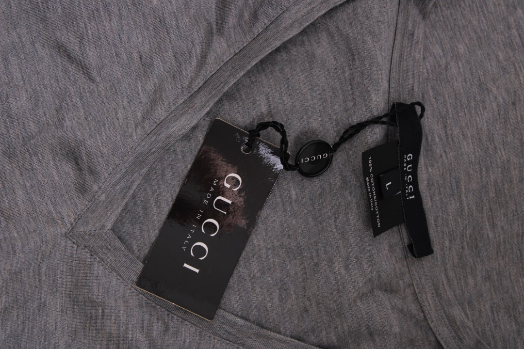 Gucci Long sleeve T shirt Grey L