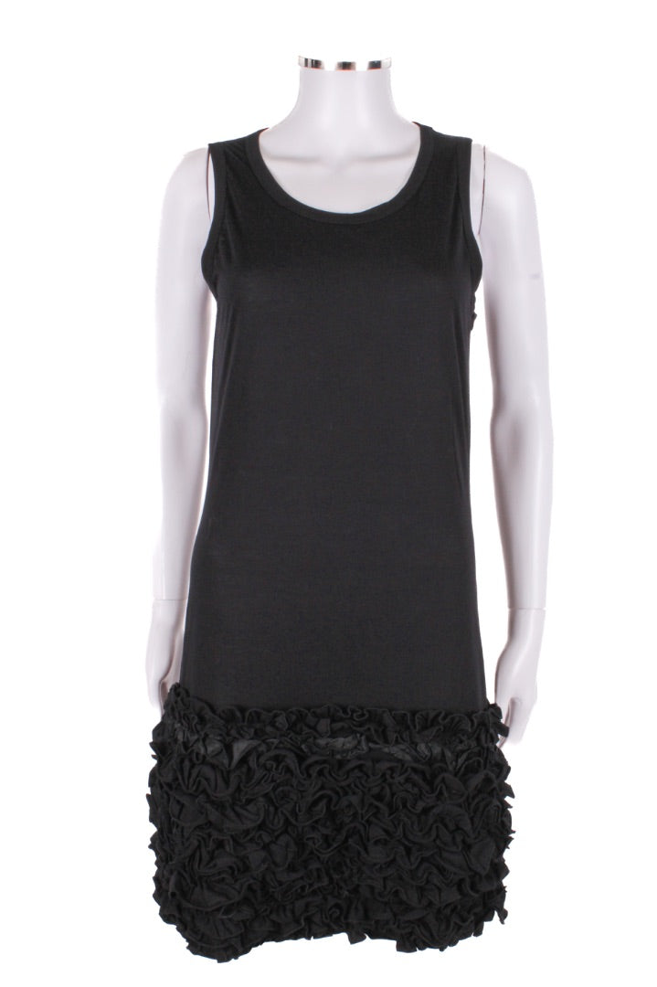 Stella McCartney ruffle base dress Black 10