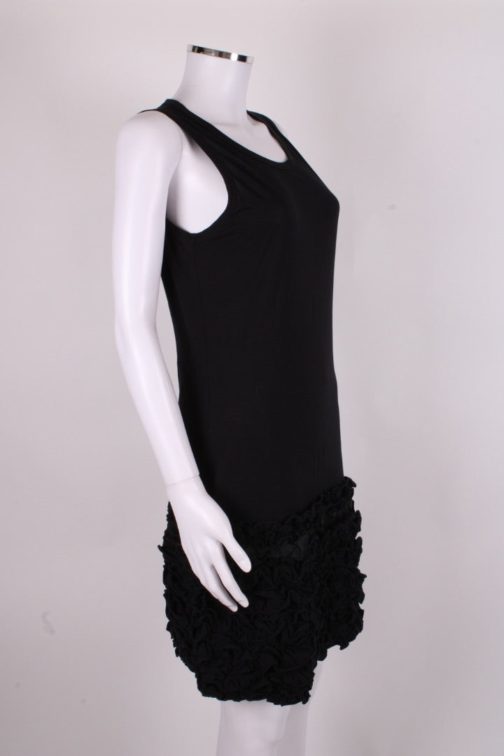 Stella McCartney ruffle base dress Black 10