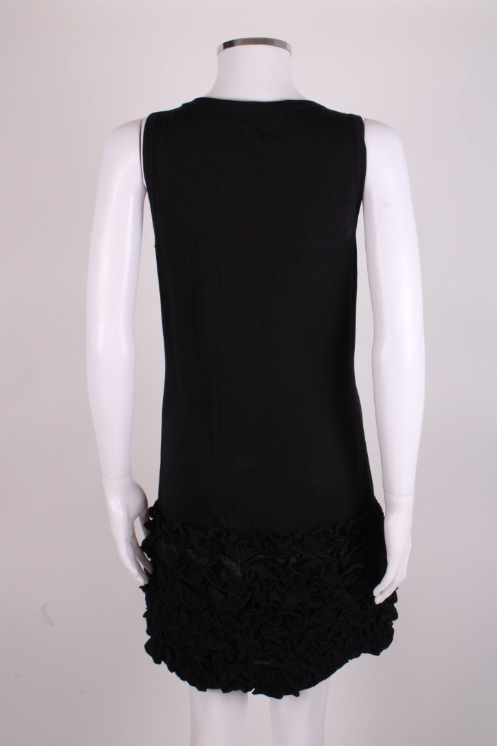 Stella McCartney ruffle base dress Black 10