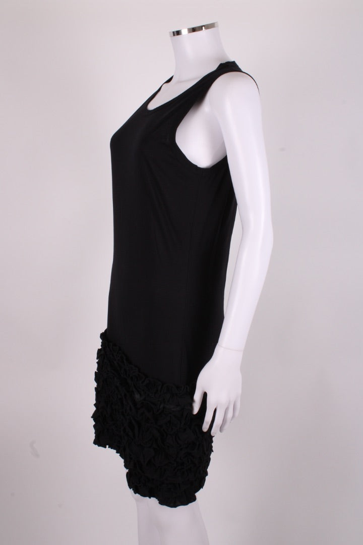 Stella McCartney ruffle base dress Black 10