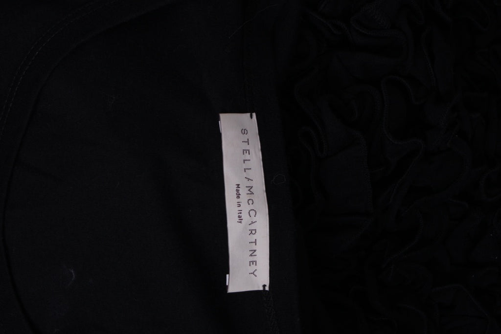 Stella McCartney ruffle base dress Black 10
