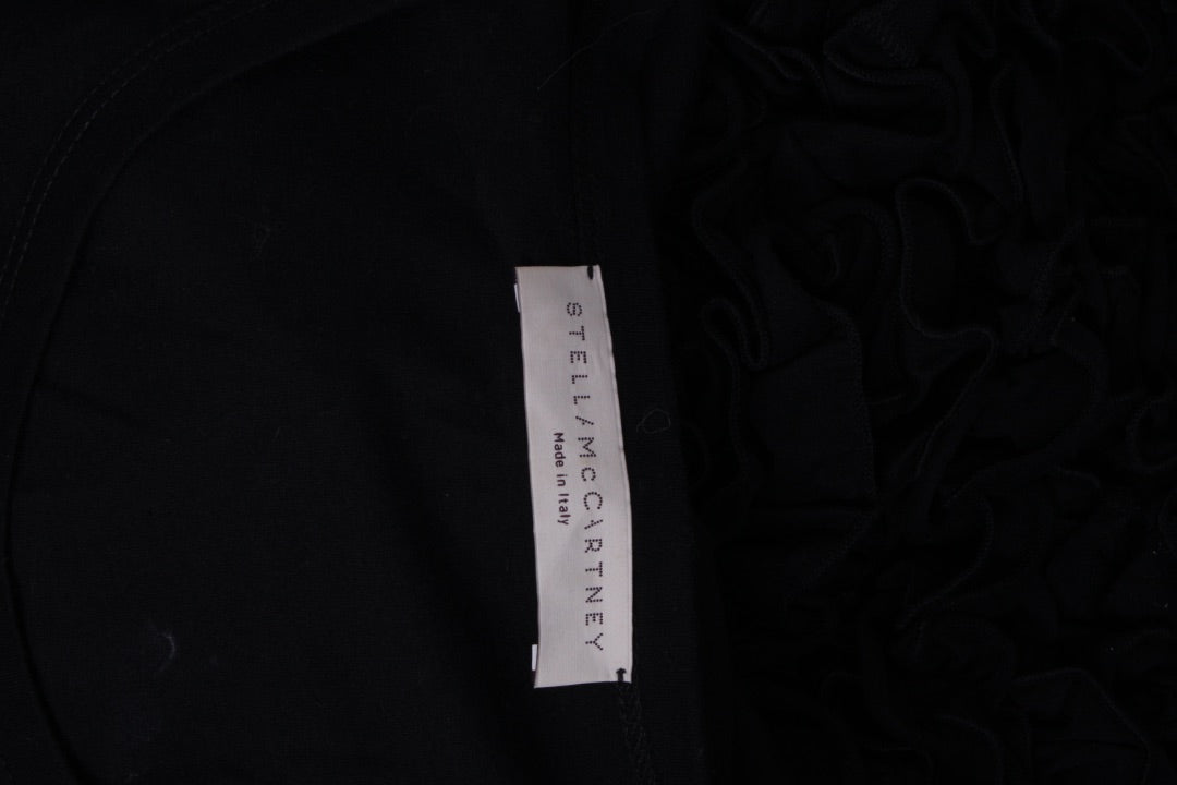Stella McCartney ruffle base dress Black 10