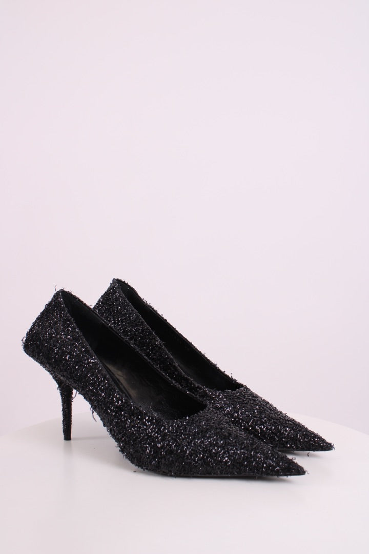 Balenciaga Court Heels Black 40