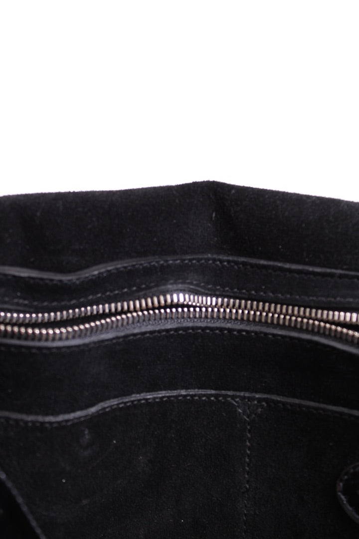 Mulberry Patent Bayswater Bag Black