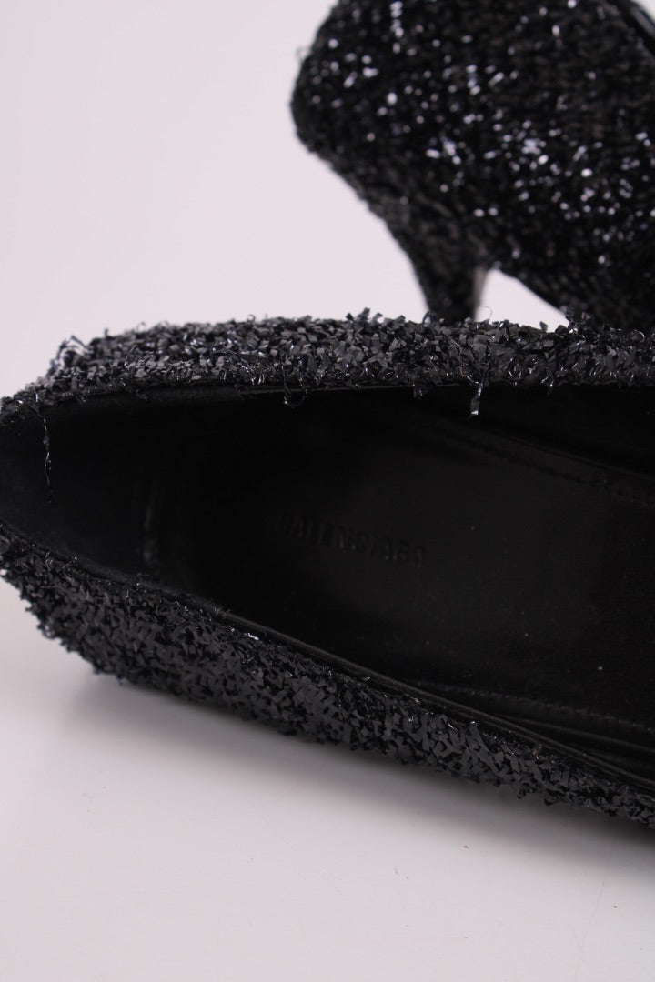 Balenciaga Court Heels Black 40