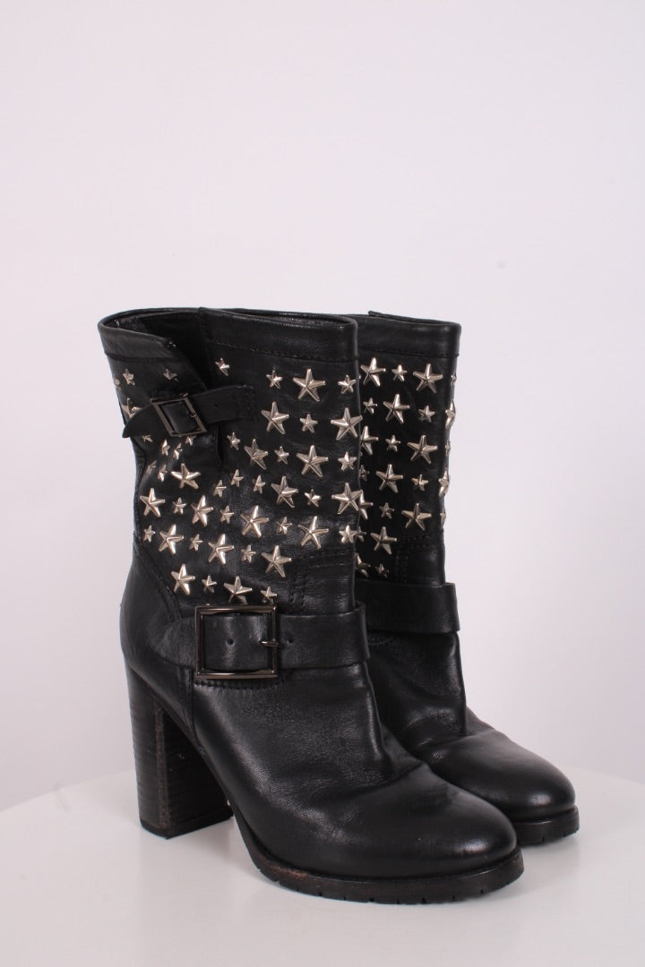 Jimmy Choo T-shirt Black/silver studs 5