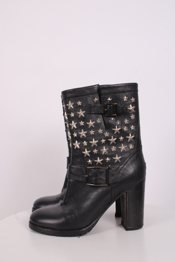 Jimmy Choo T-shirt Black/silver studs 5