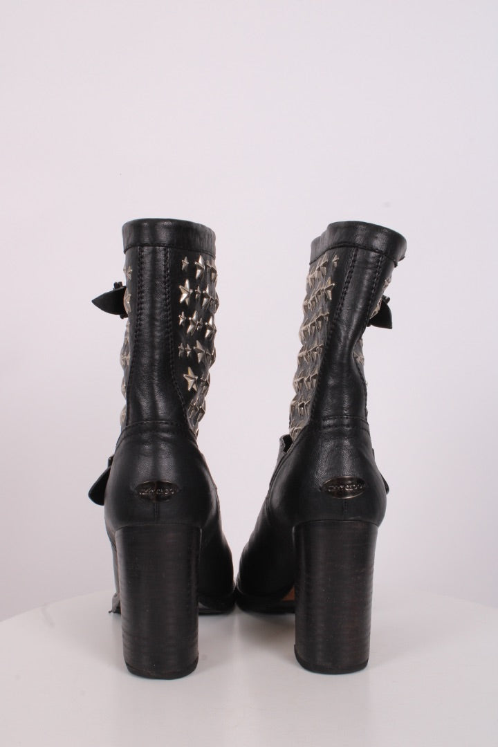 Jimmy Choo T-shirt Black/silver studs 5