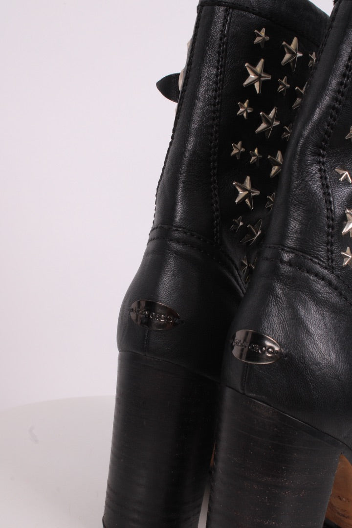 Jimmy Choo T-shirt Black/silver studs 5