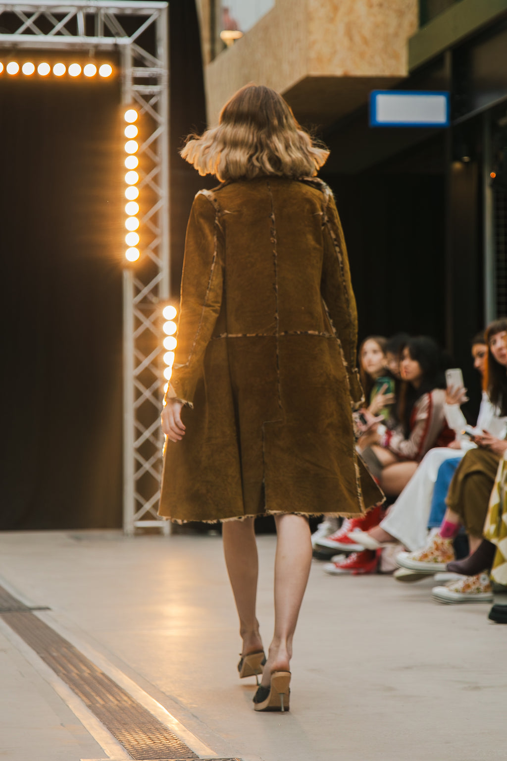 Dolce & Gabbana Leopard Pony Hair Reversible Coat Brown Suede 46