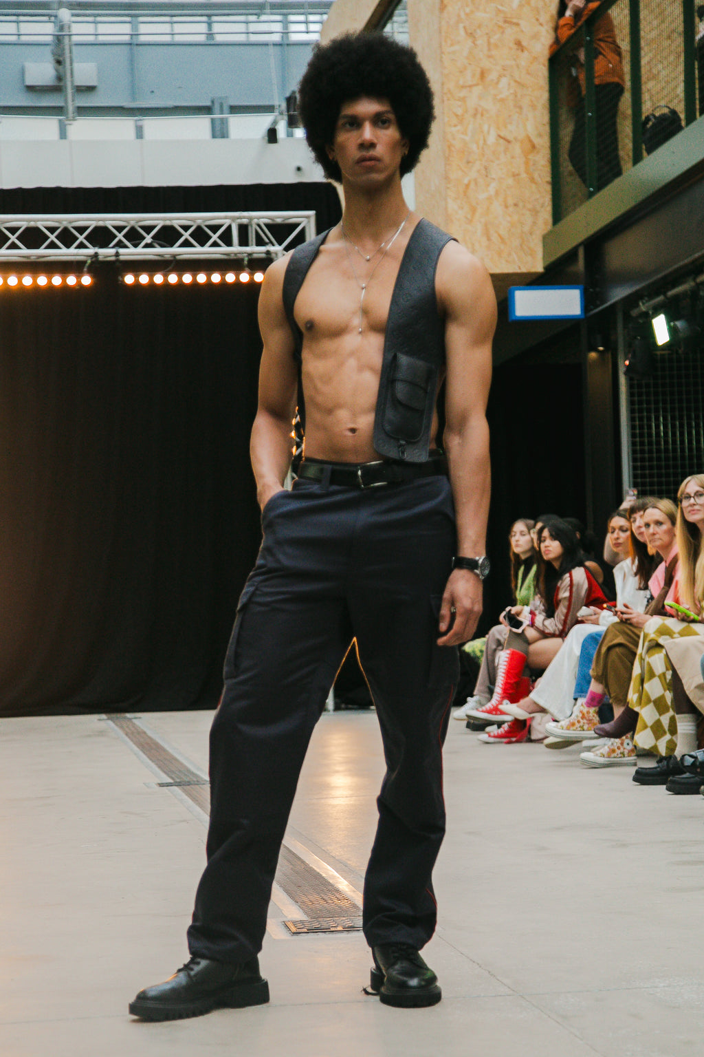 Louis Vuitton Monogram Waist Coat Navy L