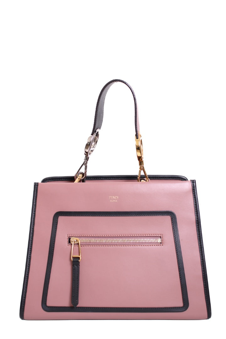 Fendi Runaway Small Tote Bag Dusty Pink