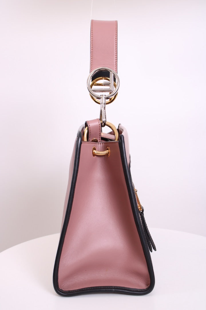 Fendi Runaway Small Tote Bag Dusty Pink