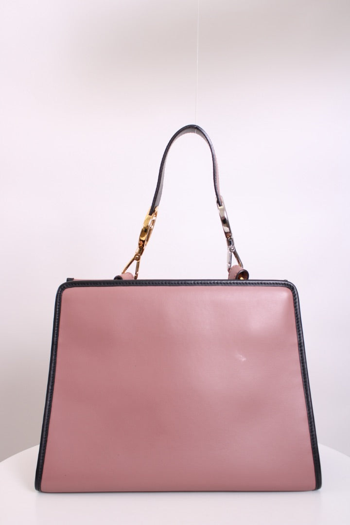Fendi Runaway Small Tote Bag Dusty Pink