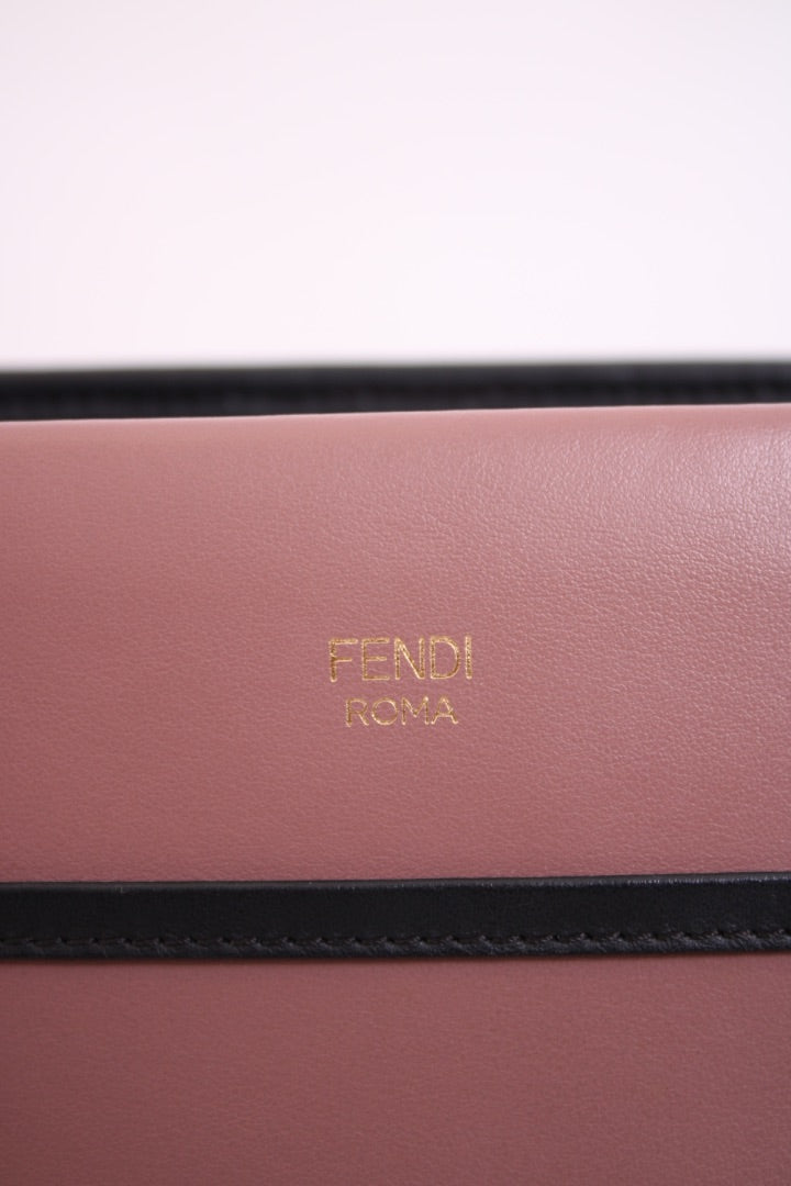 Fendi Runaway Small Tote Bag Dusty Pink