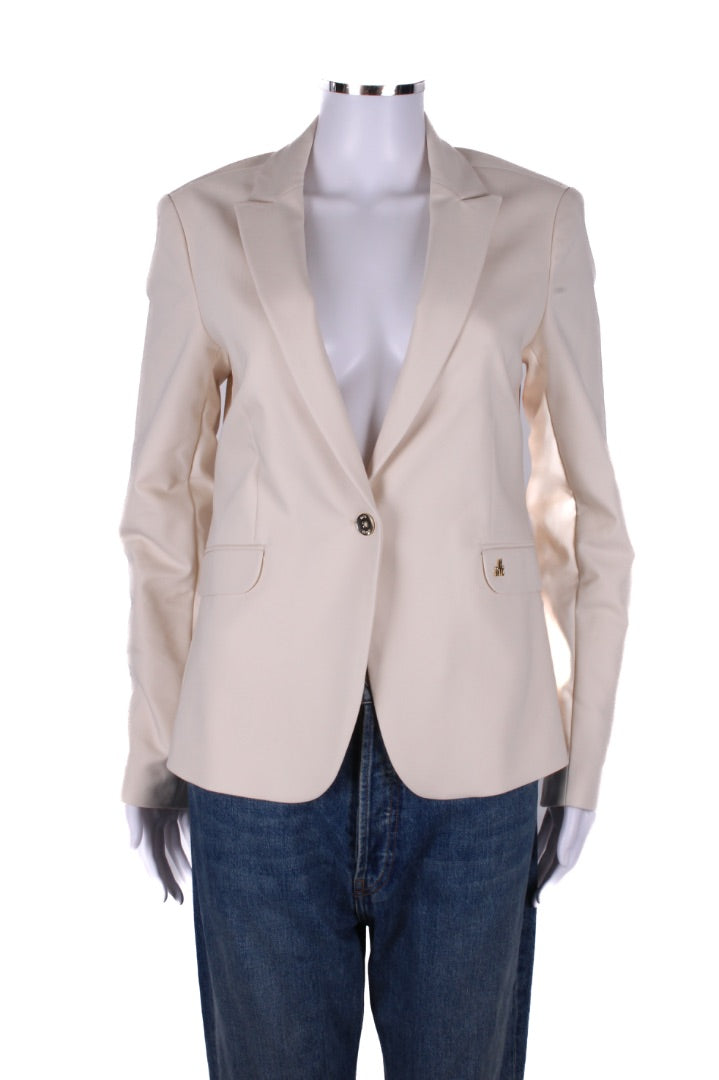 Mos Mosh L/S Tailored Blazer Cream 10
