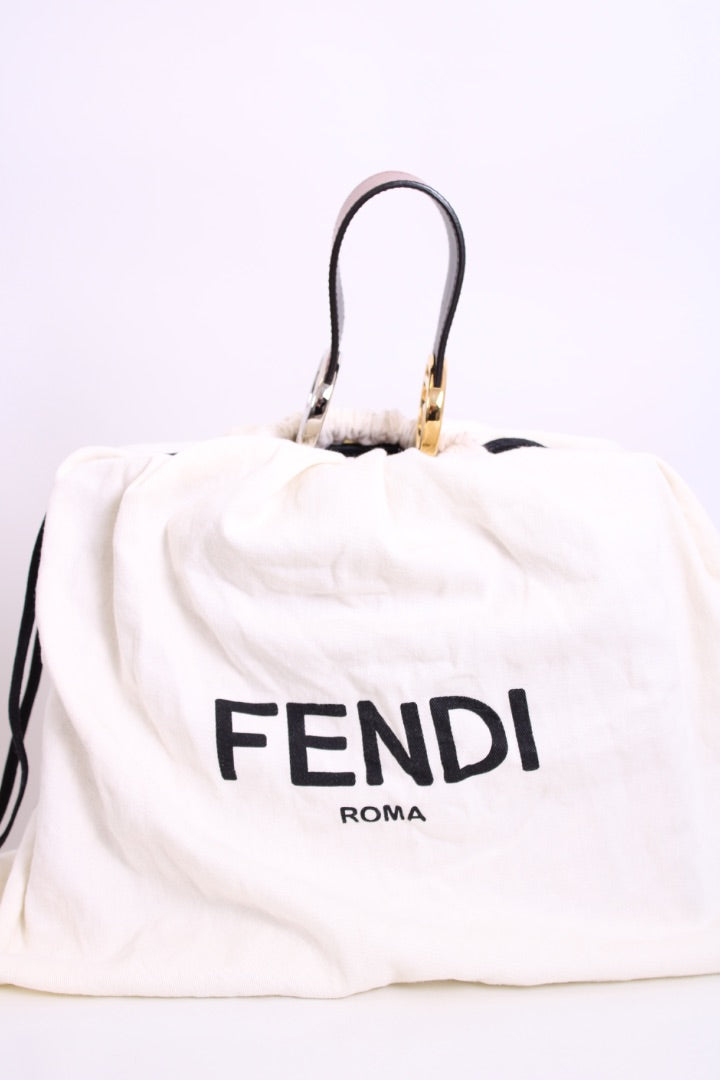 Fendi Runaway Small Tote Bag Dusty Pink