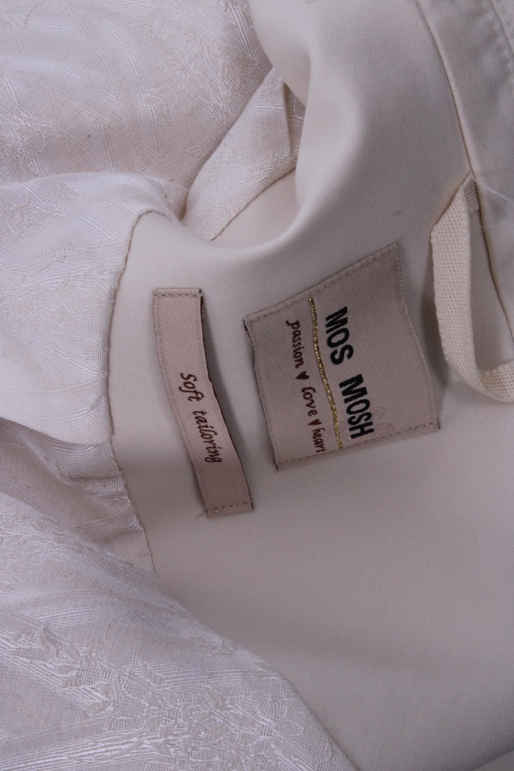 Mos Mosh L/S Tailored Blazer Cream 10