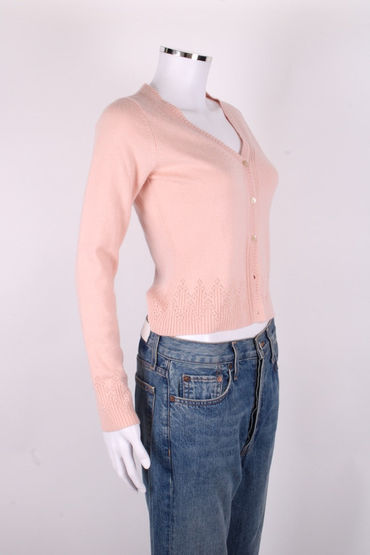 Collette Dinnigan Cardigan Pink S