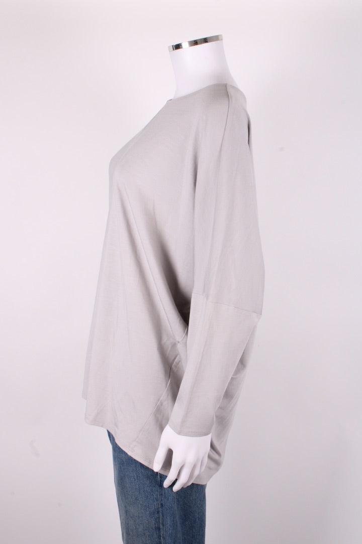 Max Mara Long Sleeve Top Grey M