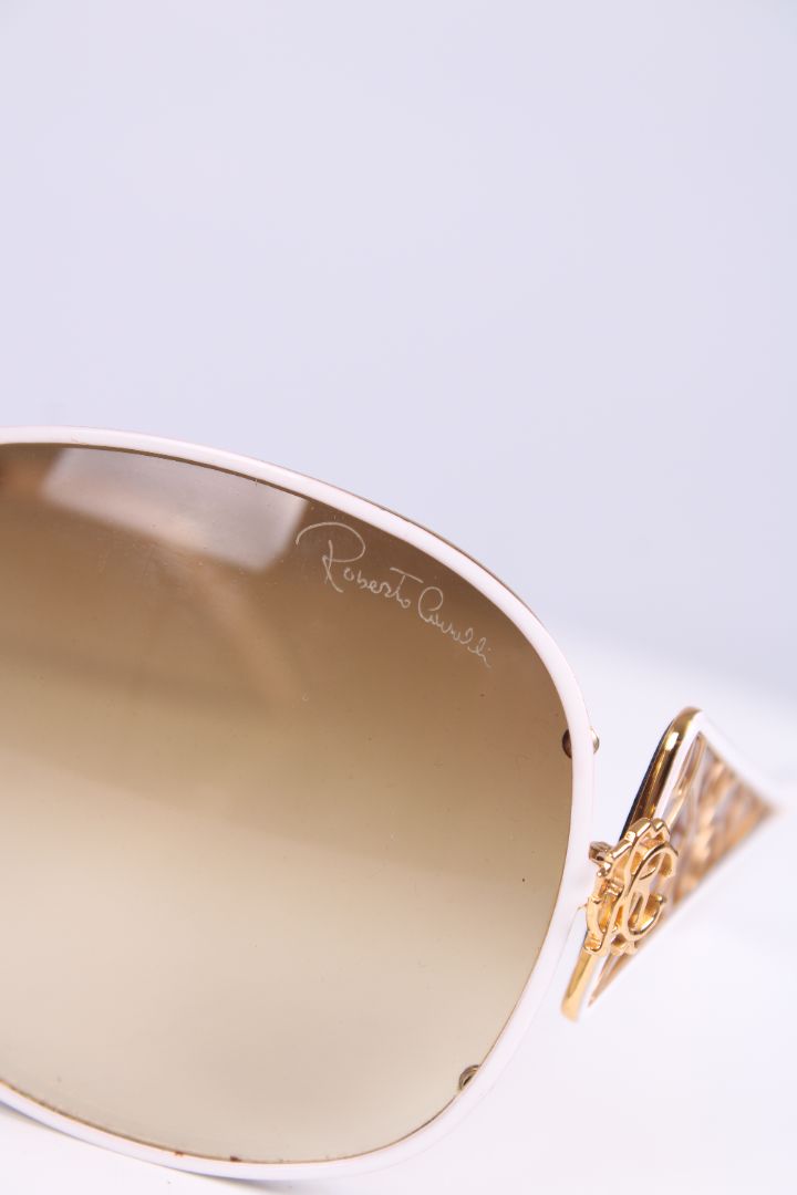 Robert Cavalli Sunglasses White