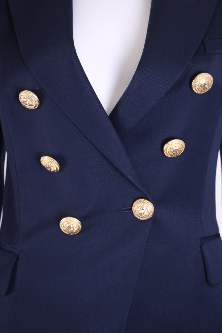 Balmain Blazer Navy 38
