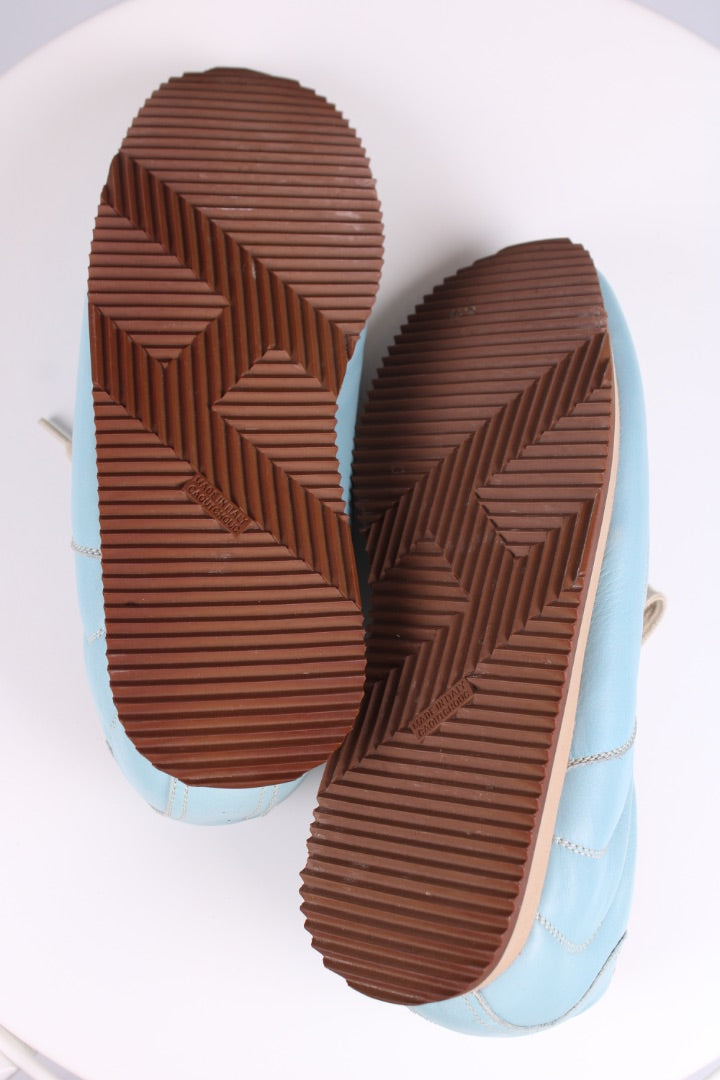 Hermes Calfskin Quick sneakers Light Blue 39