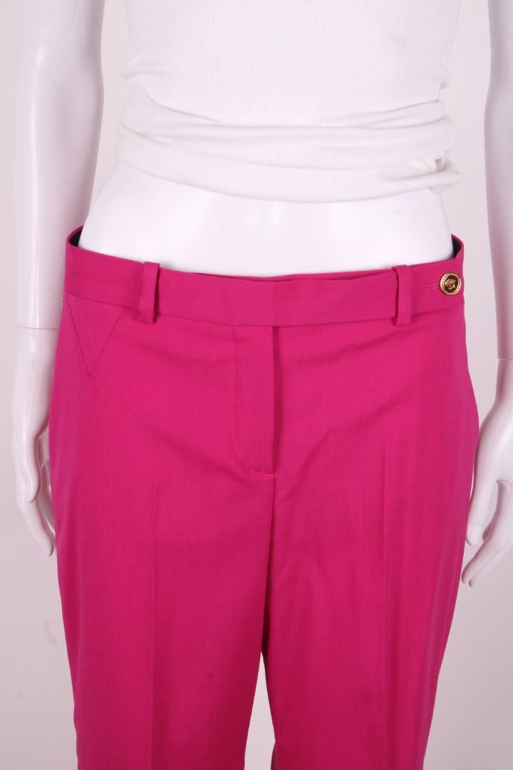 Versace Medusa Button Trousers Pink 8