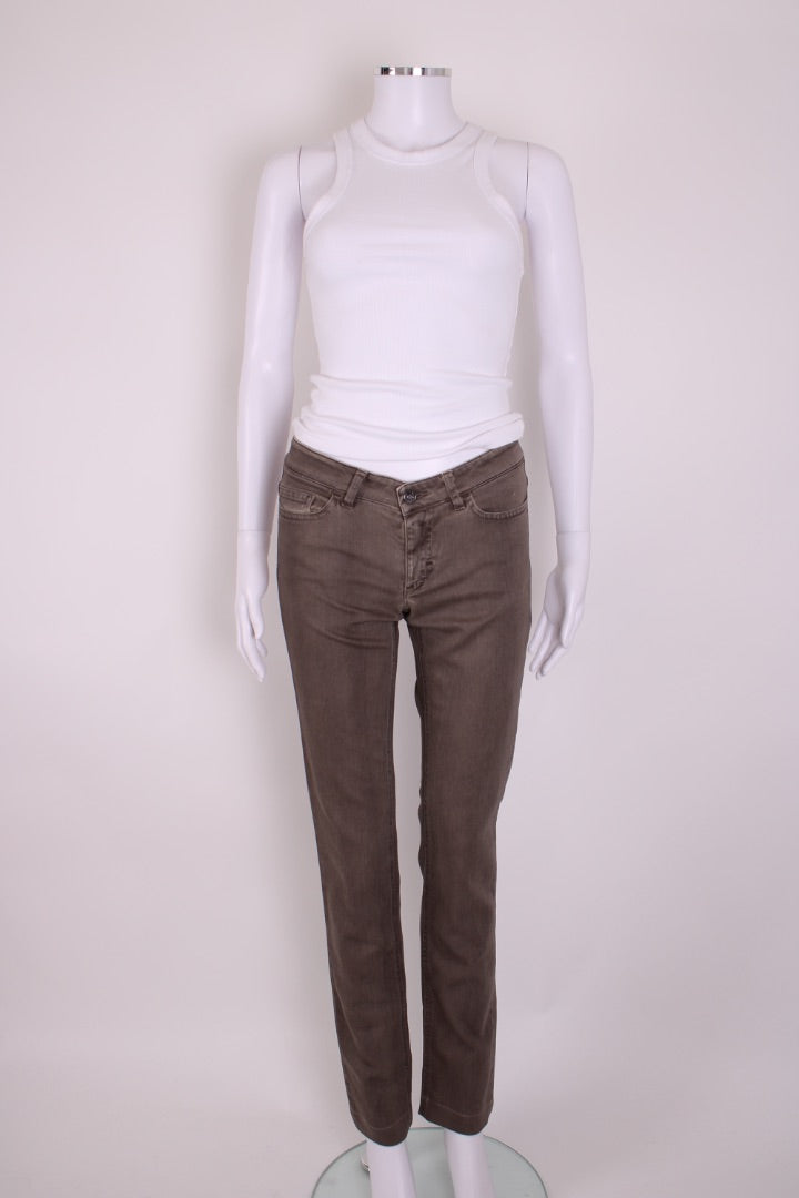 Dolce & Gabbana Logo Pocket Jeans Grey S