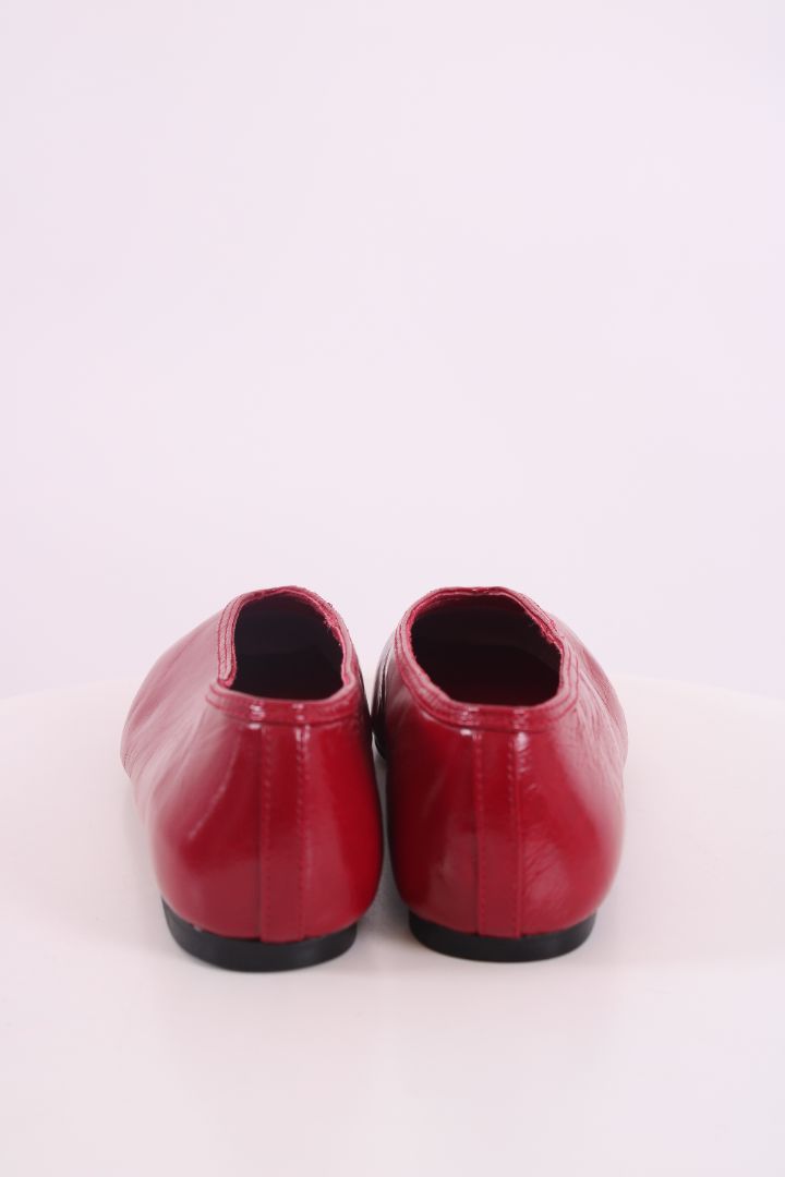 Tony Bianco Bianca Ballet Shoes Red 3