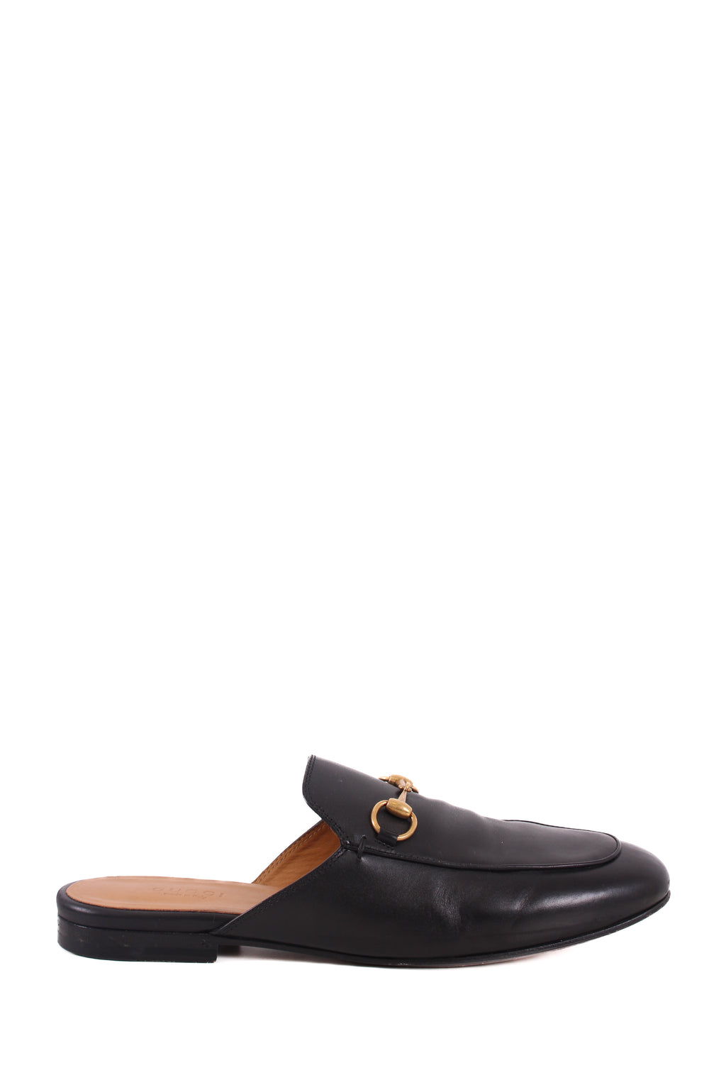Gucci Prince Town Leather Mules Black 38