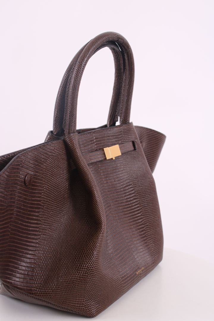 Demellier Midi New York Handbag Brown