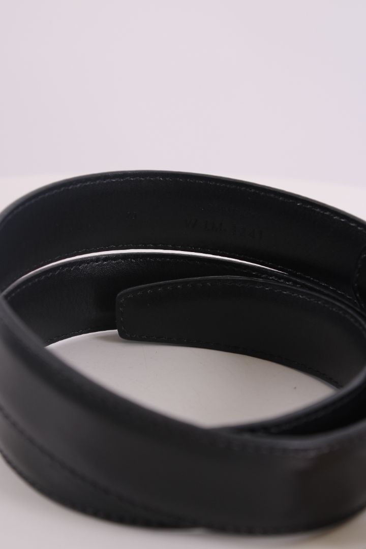 Celine Triomphe Belt Black S