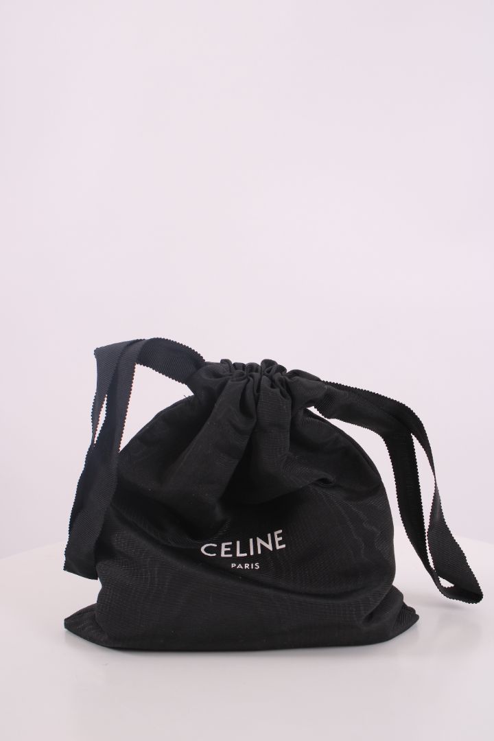 Celine Triomphe Belt Black S